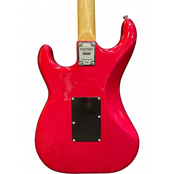 Vintage 1980s Kramer Focus 3000 MAGENTA Solid Body Electric Guitar