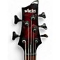 Used Schecter Guitar Research OMEN ELITE 5 BLACK CHERRY BURST Electric Bass Guitar