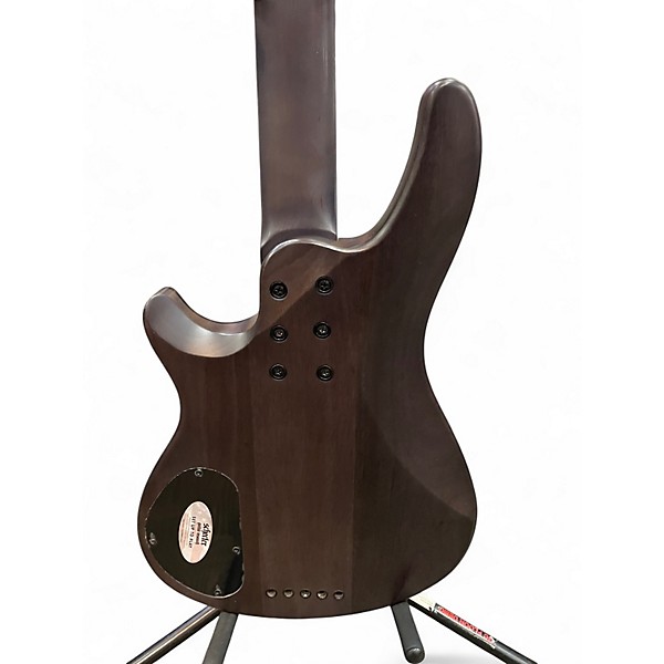 Used Schecter Guitar Research OMEN ELITE 5 BLACK CHERRY BURST Electric Bass Guitar