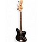 Used Squier Short Scale Vintage Modified Jaguar Gunmetal Gray Electric Bass Guitar thumbnail