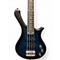 Used Glarry GW101 Blue Burst Electric Bass Guitar