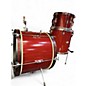 Used Prestige 3 Piece VINTAGE STYLE 3 PIECE RED SPARKLE DRUM KIT RED SPARKLE Drum Kit thumbnail