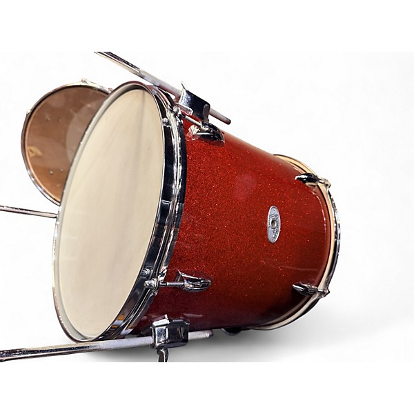 Used Prestige 3 Piece VINTAGE STYLE 3 PIECE RED SPARKLE DRUM KIT RED SPARKLE Drum Kit