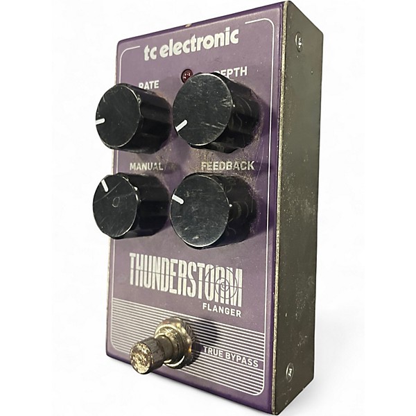 Used TC Electronic Thunderstorm Flanger Effect Pedal