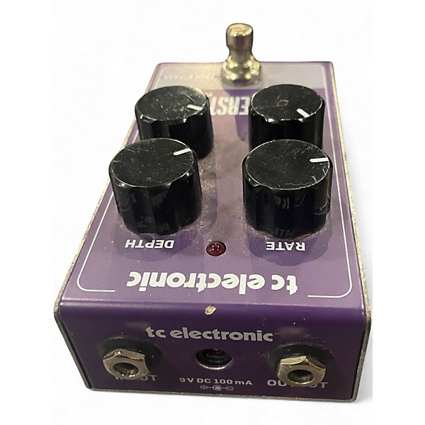 Used TC Electronic Thunderstorm Flanger Effect Pedal