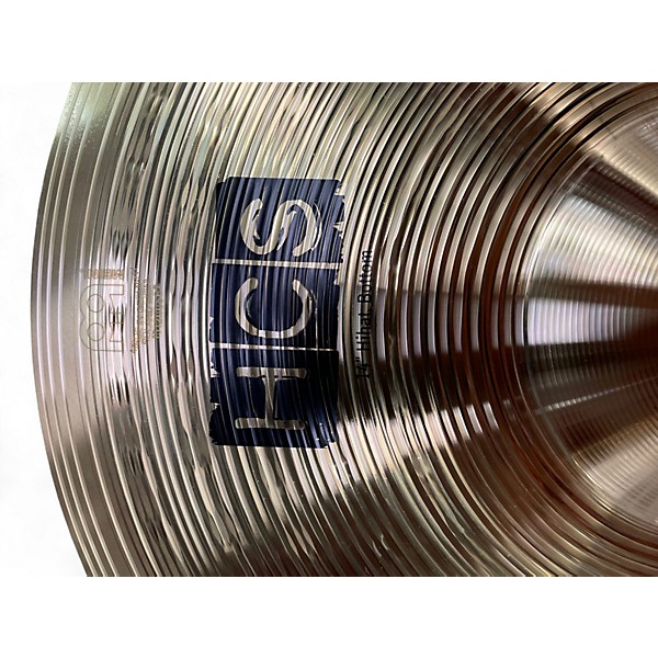 Used MEINL 14in HCS Hi Hat Pair Cymbal