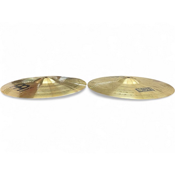 Used MEINL 14in HCS Hi Hat Pair Cymbal