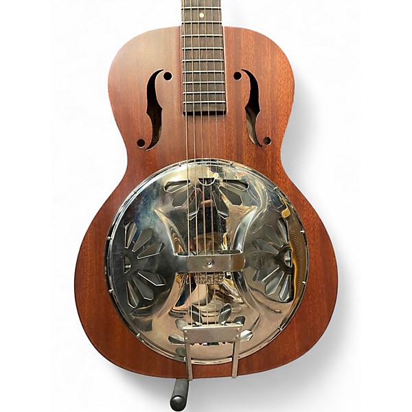 Used Gretsch Guitars G9200 Boxcar Round Neck NATURAL MAHOGHANY Resonator Guitar