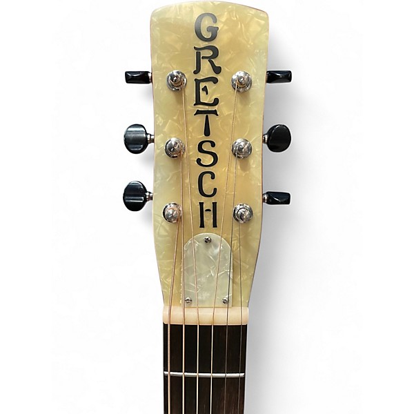Used Gretsch Guitars G9200 Boxcar Round Neck NATURAL MAHOGHANY Resonator Guitar