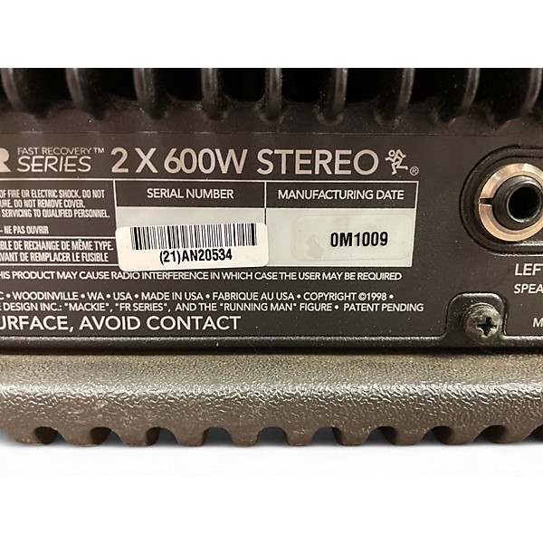 Used Mackie 808S FR Powered Mixer