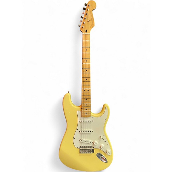 Used Fender 50Th Anniversary Standard Stratocaster Butterscotch Solid Body Electric Guitar