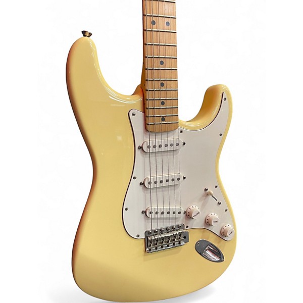 Used Fender 50Th Anniversary Standard Stratocaster Butterscotch Solid Body Electric Guitar