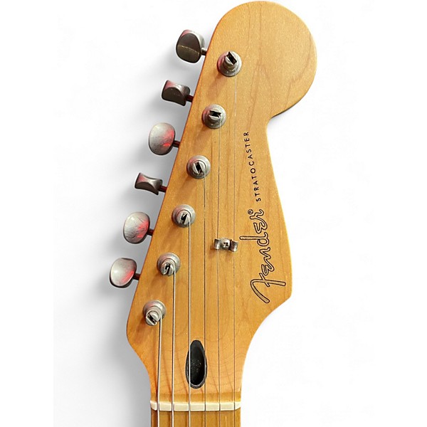 Used Fender 50Th Anniversary Standard Stratocaster Butterscotch Solid Body Electric Guitar