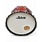 Used Ludwig 3 Piece Classic Maple Red Sparkle Drum Kit