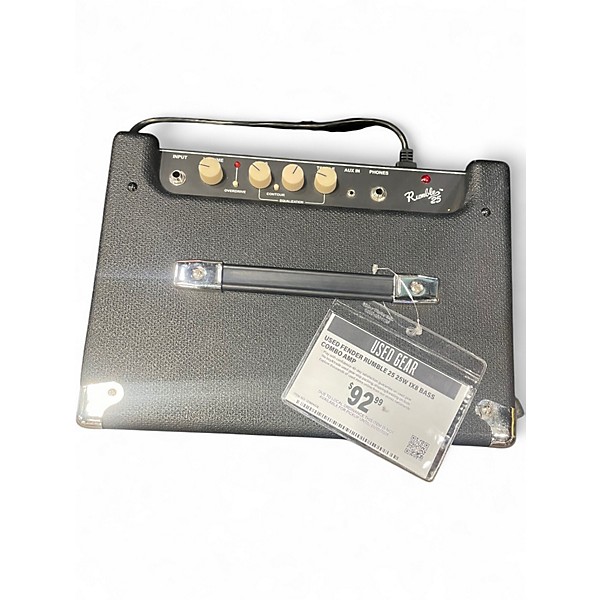 Used Fender Rumble 25 25W 1x8 Bass Combo Amp