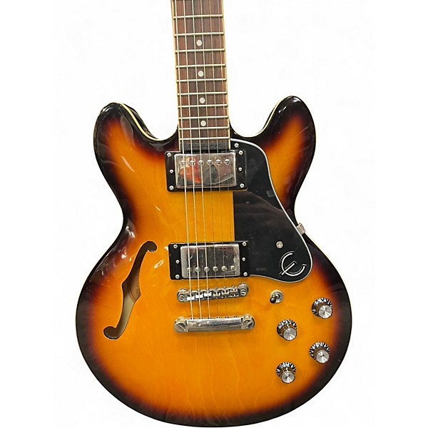 Used Epiphone 339 Ultra 2 Color Sunburst Hollow Body Electric Guitar