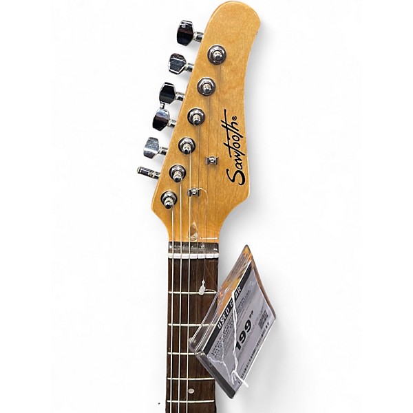 Used Sawtooth ET Telecaster Surf Green Solid Body Electric Guitar