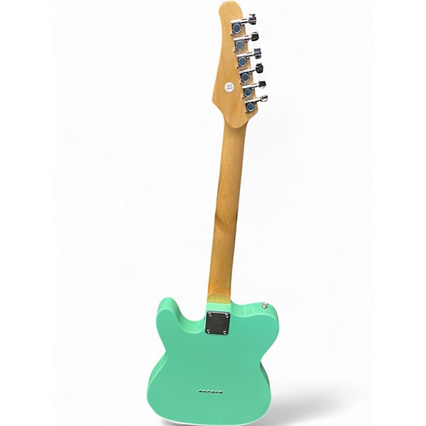 Used Sawtooth ET Telecaster Surf Green Solid Body Electric Guitar