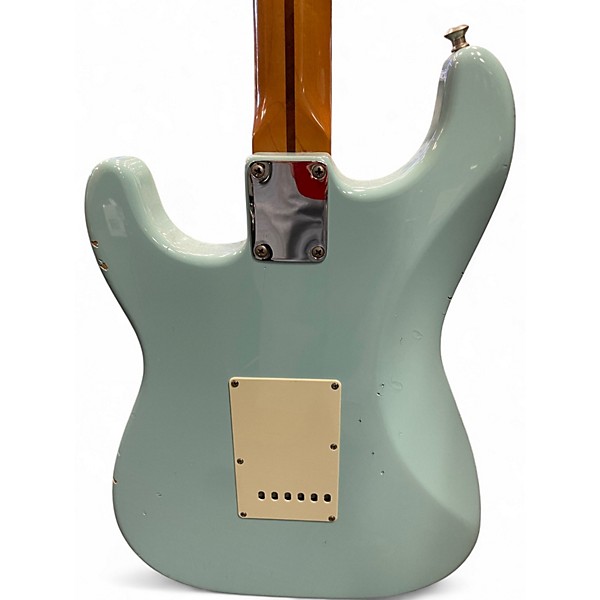 Used 2002 Fender 1950S Stratocaster Daphne Blue Solid Body Electric Guitar