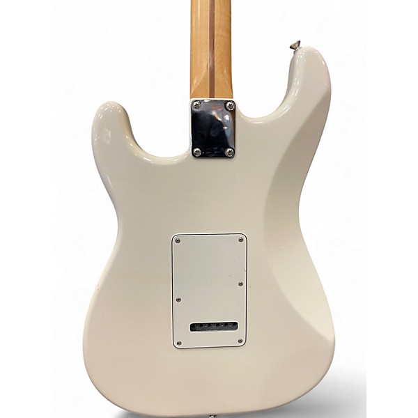 Used 2018 Fender Standard Stratocaster HSS Arctic White Solid Body Electric Guitar