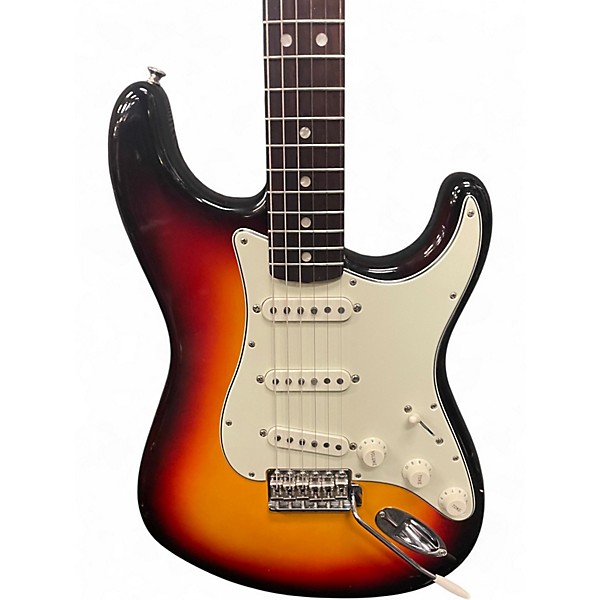 Used 2013 Fender 1965 American Vintage Stratocaster 3 Color Sunburst Solid Body Electric Guitar