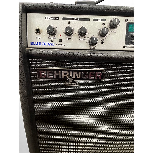 Used Behringer GX112 60W Guitar Workstation With Digital Multi Effect Guitar Combo Amp