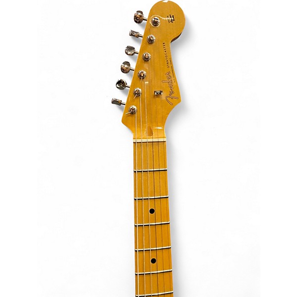 Used 2024 Fender JV Modified '50s Stratocaster HSS 2 Tone Sunburst Solid Body Electric Guitar