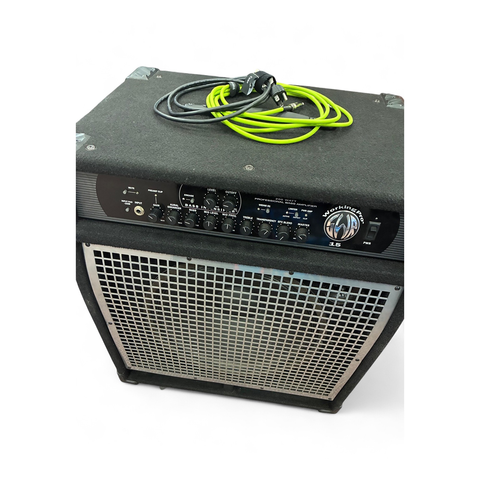 Used SWR WorkingPro 15 200W 1x15 Bass Combo Amp | Guitar Center
