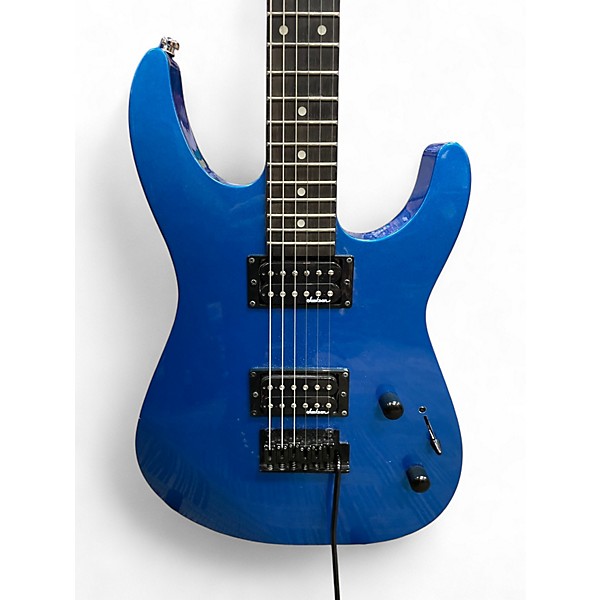 Used Jackson DINKY JS11  Blue Solid Body Electric Guitar