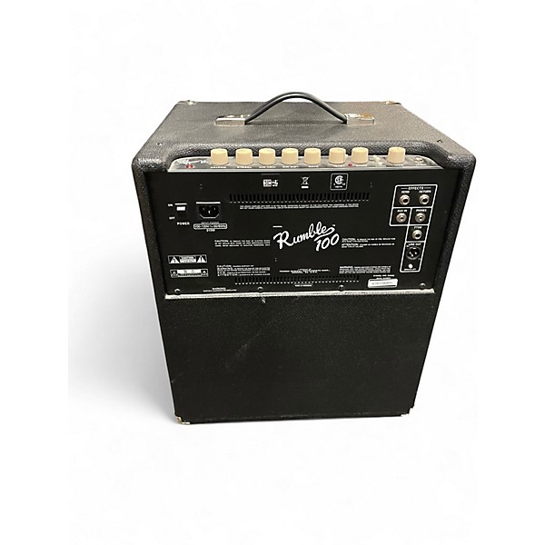 Used Fender Rumble 100 1x15 100W Bass Combo Amp