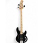 Used Sterling by Music Man SUB Stingray Satin Transparent Black Electric Bass Guitar thumbnail
