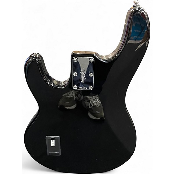 Used Sterling by Music Man SUB Stingray Satin Transparent Black Electric Bass Guitar
