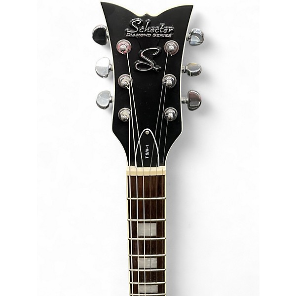 Used Schecter Guitar Research TSH1 Emerald Green Hollow Body Electric Guitar