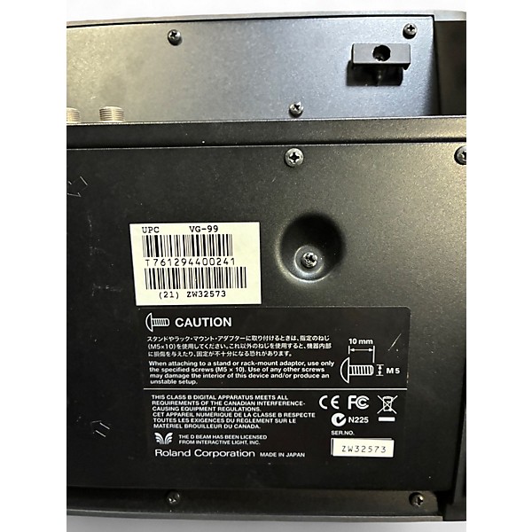 Used Roland VG99 with GK3 Guitar Pickup Effect Processor