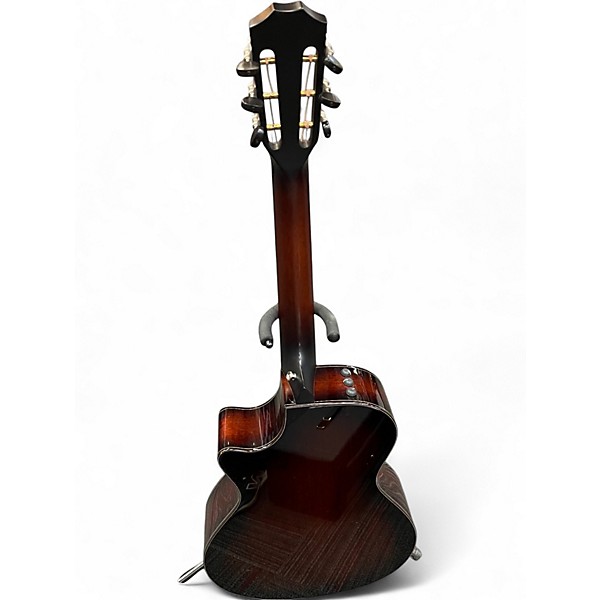 Used Taylor 522CE 12 FRET MAHOGANY EDGE BURST Acoustic Electric Guitar