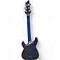 Used Schecter Guitar Research C1 Platinum Trans Blue Solid Body Electric Guitar