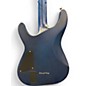 Used Schecter Guitar Research C1 Platinum Trans Blue Solid Body Electric Guitar