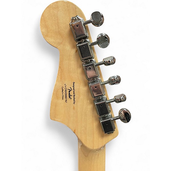 Used Squier Cyclone Shell Pink Solid Body Electric Guitar