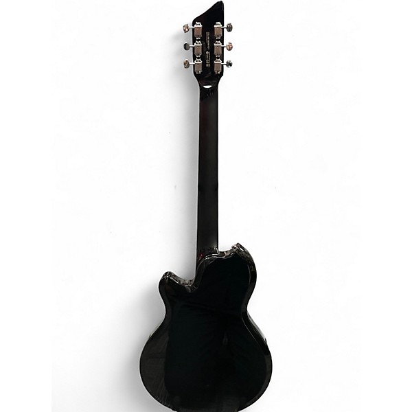 Used Supro 2030BM Hampton Black Solid Body Electric Guitar