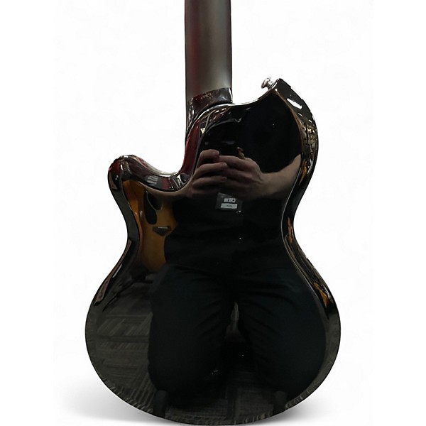 Used Supro 2030BM Hampton Black Solid Body Electric Guitar