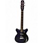 Used Danelectro 59 NOS+ BLACKOUT Purple Sparkle Solid Body Electric Guitar thumbnail