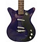 Used Danelectro 59 NOS+ BLACKOUT Purple Sparkle Solid Body Electric Guitar