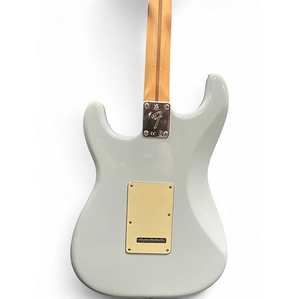 Used 2022 Fender PLAYER TEX MEX STRATOCASTER Sonic Blue Solid Body Electric Guitar