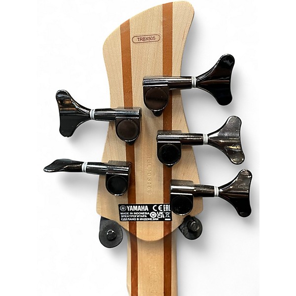 Used Yamaha TRBX505 Black Electric Bass Guitar