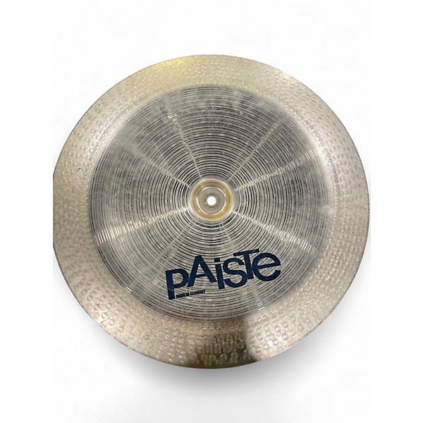 Used Paiste 18in PST5 Crash Ride Cymbal