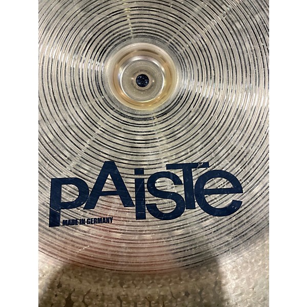 Used Paiste 18in PST5 Crash Ride Cymbal
