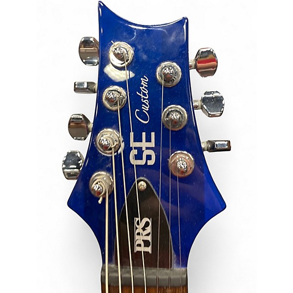 Used 2013 PRS SE Custom 24 Blue Sapphire Solid Body Electric Guitar