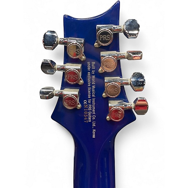 Used 2013 PRS SE Custom 24 Blue Sapphire Solid Body Electric Guitar