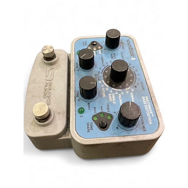 Used Source Audio Soundblox 2 Multiwave Bass Distortion Effect Processor