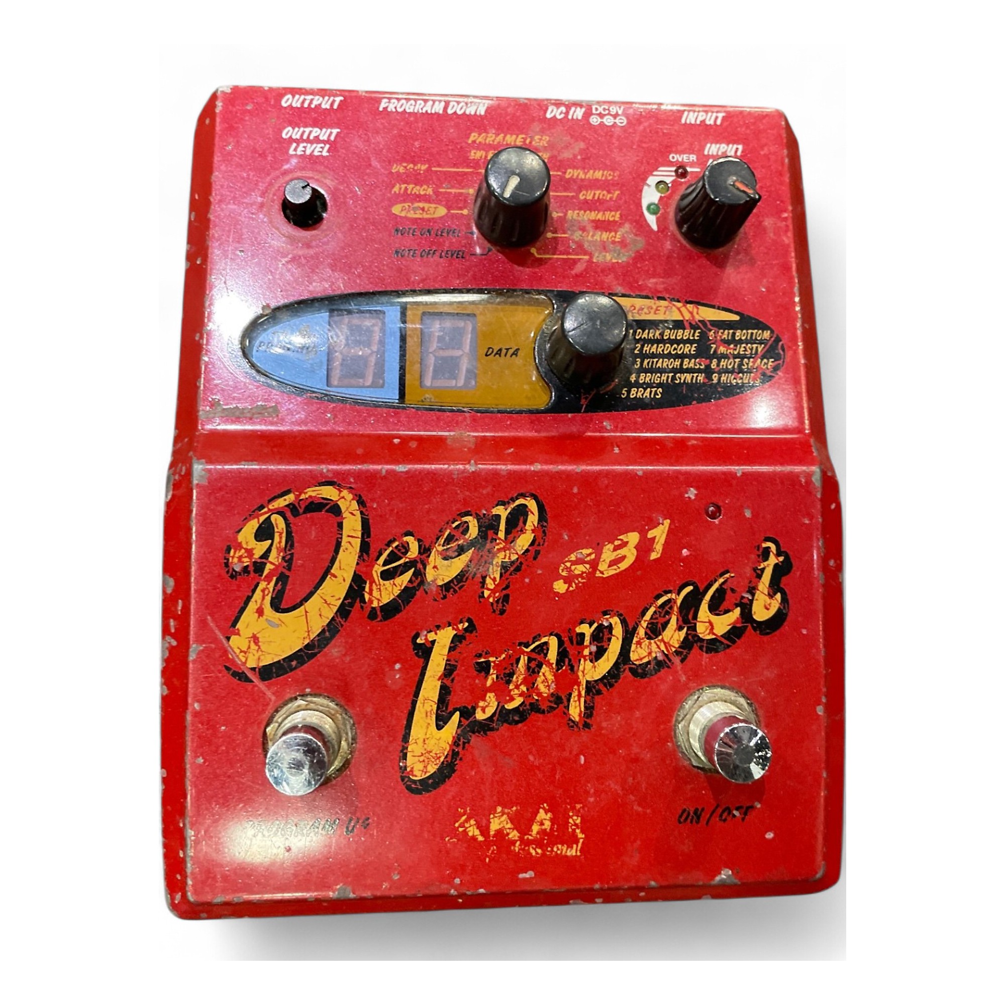 Used Akai Professional SB1 Deep Impact Bass Effect Pedal | Guitar